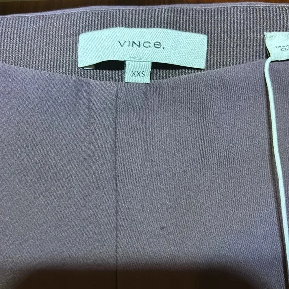 Vince Stitch Front Seam Ponte Legging Size XXS NWT $295